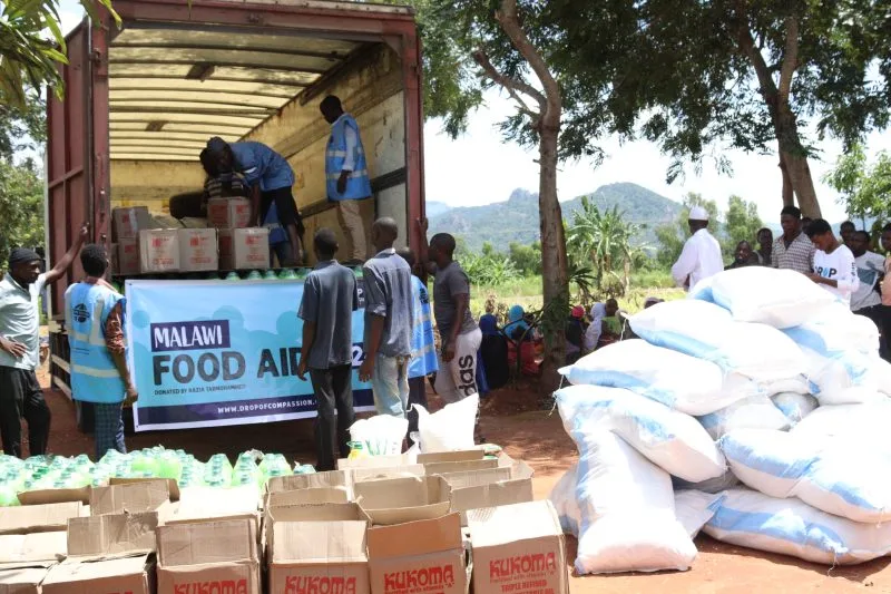 Beneficiaries with food assistance