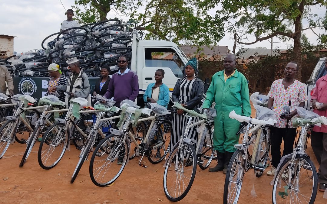 MAT Distributes Bicycle In Thyolo.